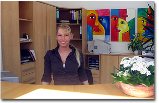 Empfang: Nicole Bittner